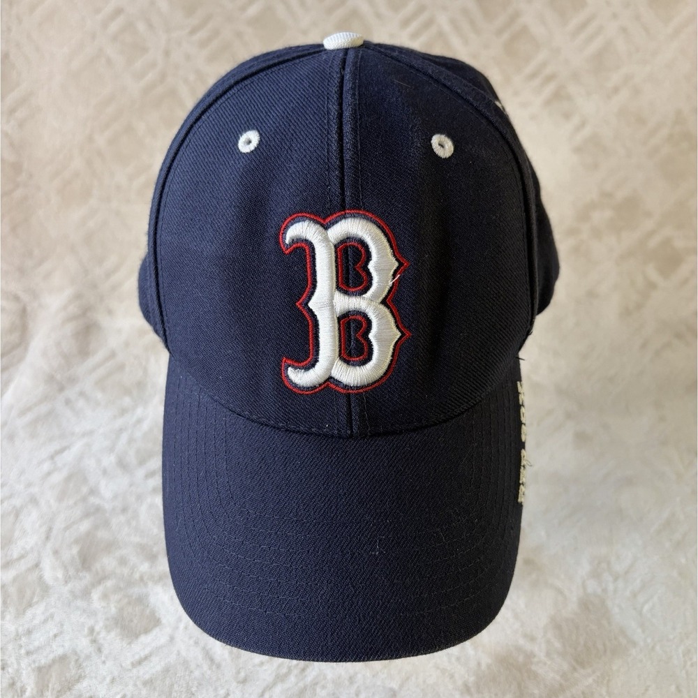 Vintage Boston Red Sox Hat Twins Enterprise MLB Baseball Cap Navy‎ OSFA